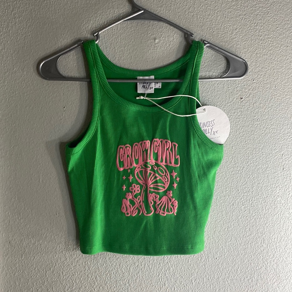 Cropped Growgirl Tank top